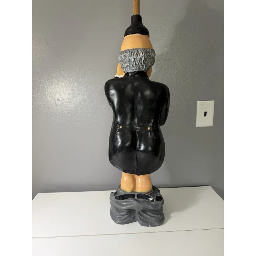 RARE Vintage Mr. Stinky Pants Down Old Man Butler Toilet Paper Holder unique